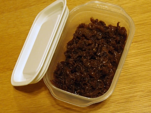 作り置きおかず☆牛肉のしぐれ煮